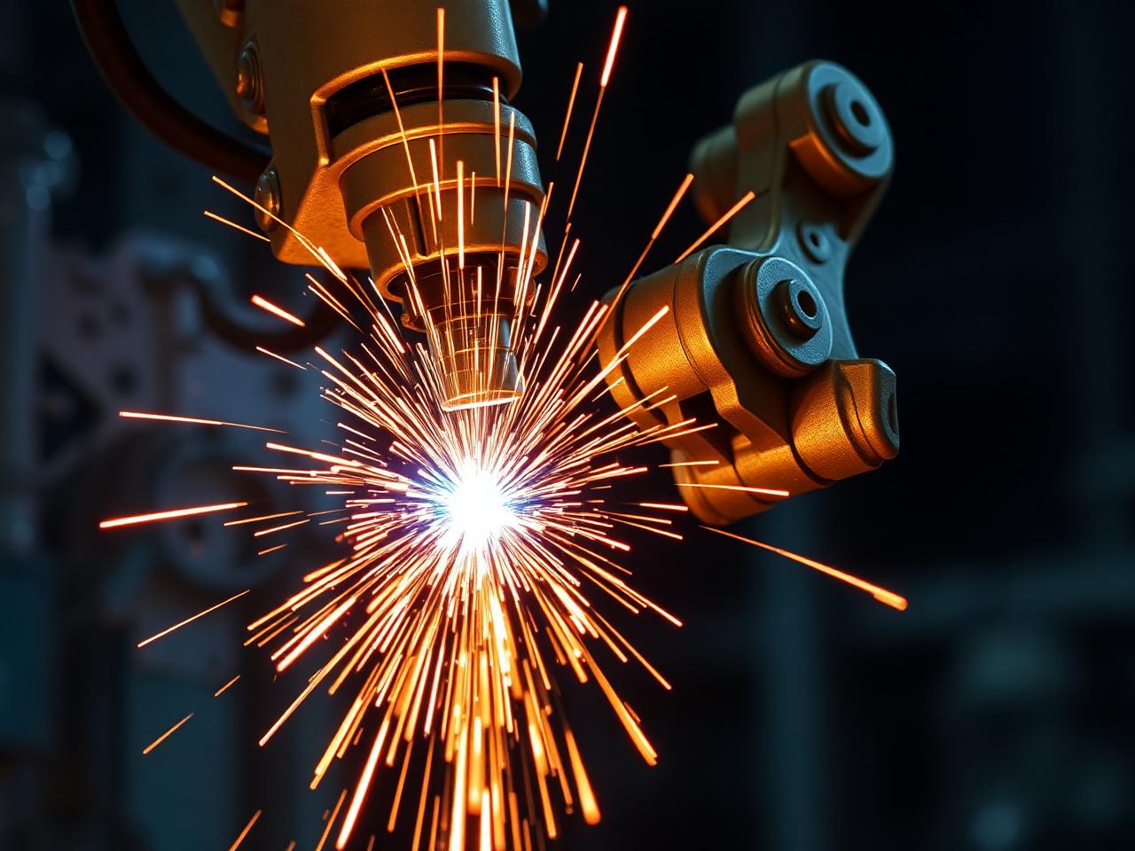 Robotic MIG welding arc